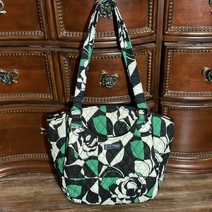 Vera Bradley Glenna Imperial Rose Satchel